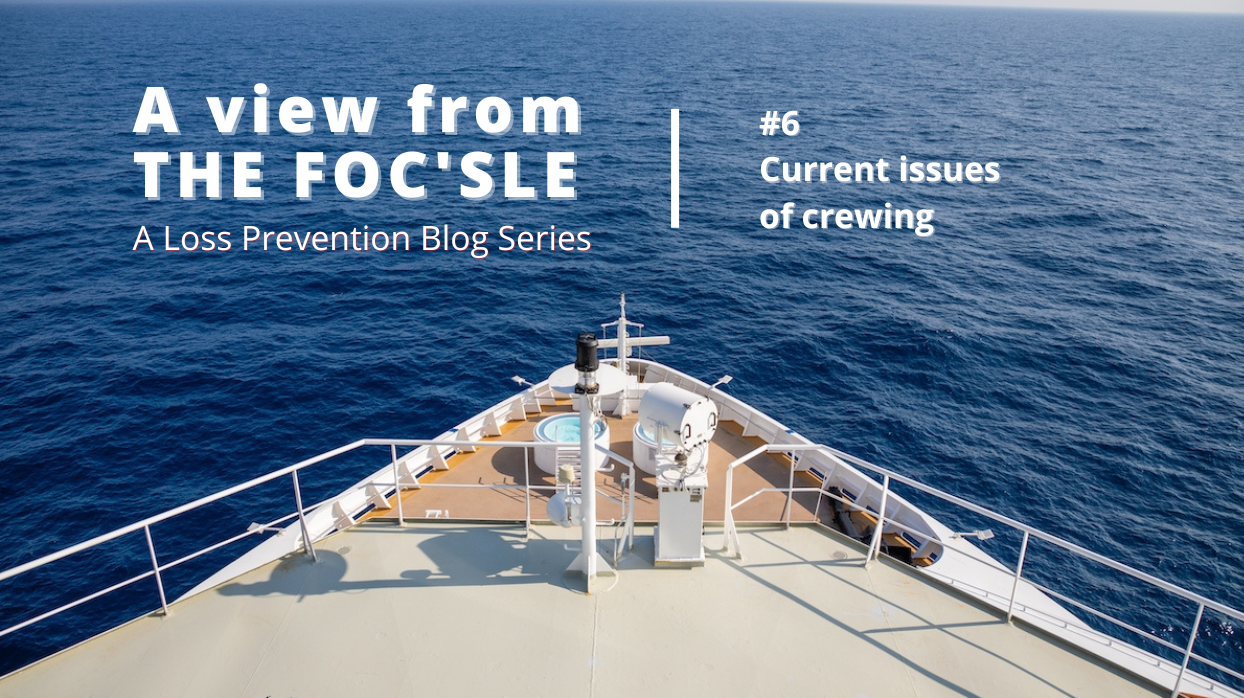 Email Blast #6: Current issues of crewing
